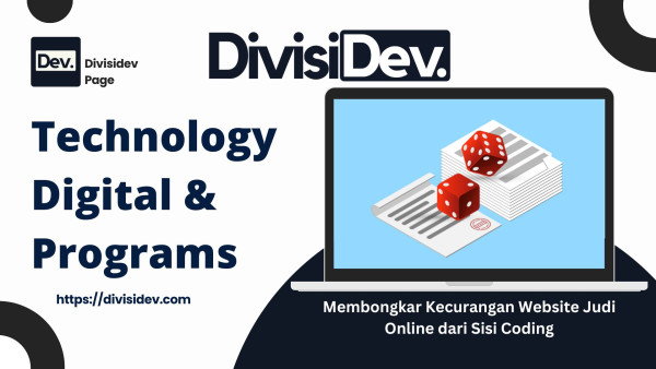 Membongkar Kecurangan Website Judi Online dari Sisi Coding